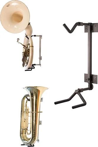 Disp,Tuba/Sous Holder BlkSlatwall