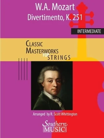 Divertimento from No. 11 in D, K. 251 - for String Orchestra