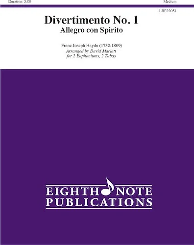 Divertimento No. 1<br>Allegro con Spirito