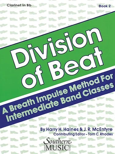 Division of Beat (D.O.B.), Book 2 - Clarinet