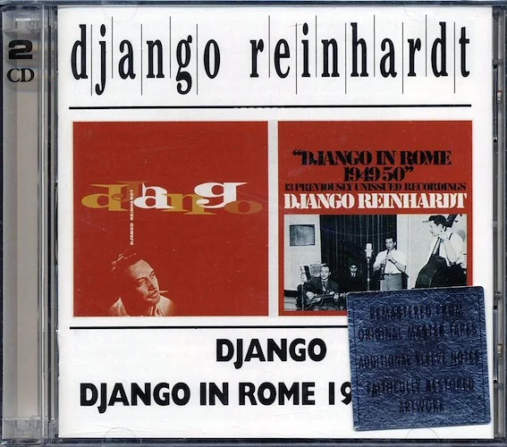 Django Reinhardt - Django + Django In Rome 1949-1950 (2 albums on 2 CDs) (27 tracks) (remastered)