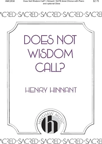 Does Not Wisdom Call?