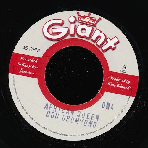 Don Drummond - African Queen  /  Bobby Aitken - Garden Of Eden (UK press)