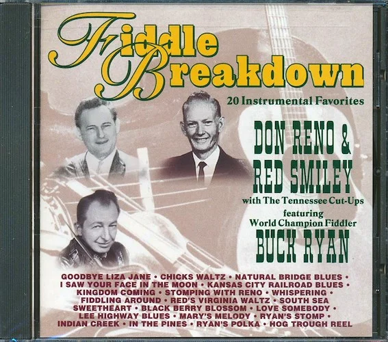Don Reno, Red Smiley, Buck Ryan - Fiddle Breakdown (20 tracks)