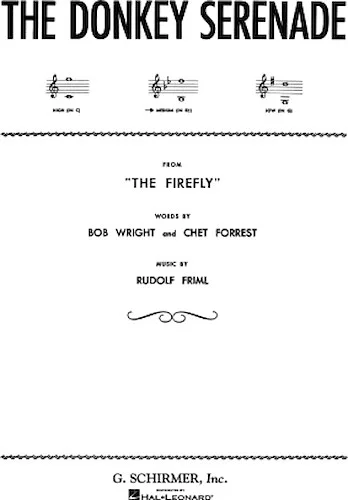 Donkey Serenade (from The Firefly)