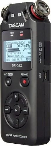 DR-05X - Stereo Handheld Digital Audio Recorder & USB Audio Interface