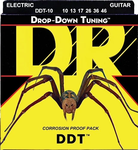 DR Strings DDT-13 Electric Guitar Strings. 13-65