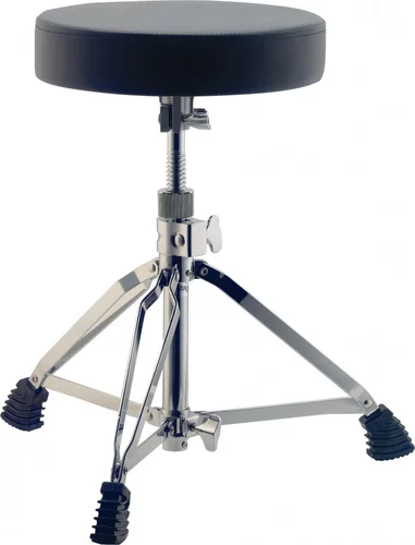 Double braced professional drum throne