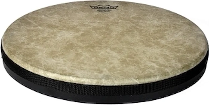 Drumhead, Rhythm Lid, 13" X 1.5", Beige Skyndeep Fiberskyn, 15-mil, Clear Dot