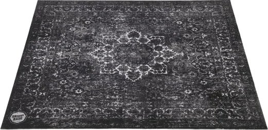 DRUMnBase Pro Heavy Persian Rug 6' X 5.25' Road Worn Black