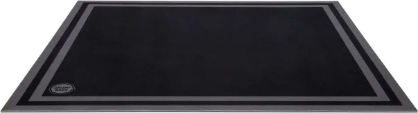 DRUMnBASE Sound Stage Persian Style Drum Rug 6'' X 5.5'' Stage Black