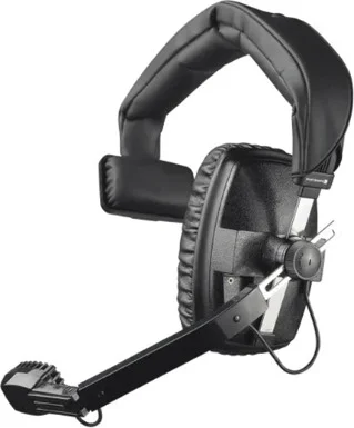 Dt 108 Single-ear Headset With Dynamic Microphone For Broadcast And Intercom (closed, 5