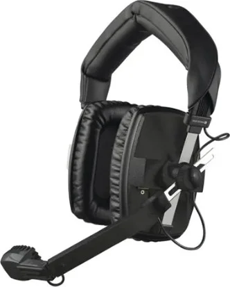 Dt 109 Headset With Dynamic Microphone For Broadcast And Intercom (closed, 50 Ohm)