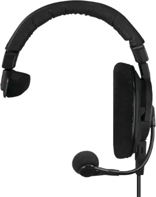 Dt 280 Single-ear Headset With Dynamic Microphone For Broadcast And Intercom (closed)