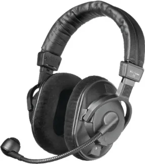 Dt 290 Headset With Dynamic Microphone For Broadcast And Intercom (closed)