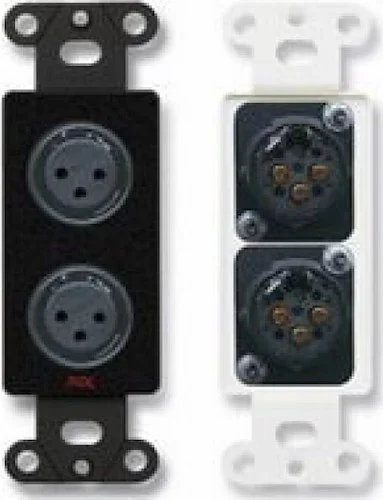 Dual XLR 3-pin Female Jacks on