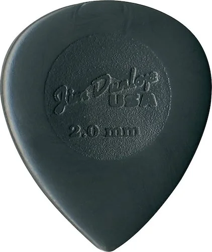 Dunlop 445P200 Big Stubby Nylon Guitar Pick 2.0mm (6 Pack)