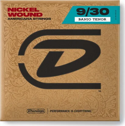Dunlop - DJN0930 - Banjo Nickel String Tenor Set, 9 - 30