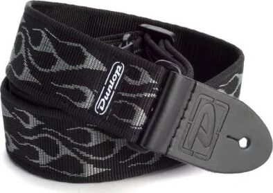 DUNLOP GTR STRAP  FLAMBE  GREY
