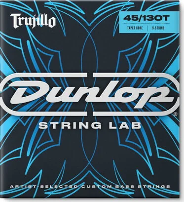 Dunlop - RT45130T - Robert Trujillo Icon Series Bass Guitar Strings 5 String Set, .045-.130