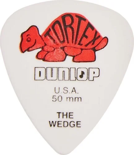 DUNLOP TORTEX WEDGE  RED  .50