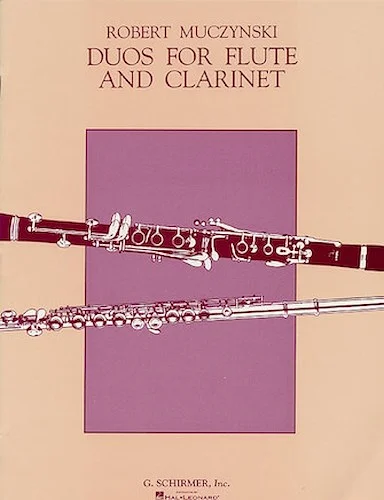 Duos, Op. 24 - for Flute & Clarinet