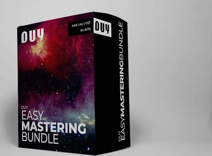 DUY Easy Mastering Bundle (Download) <br>4 amazing high-quality plug-ins: MagicEQ, Dream Dynamics, Monster MIX and POWER