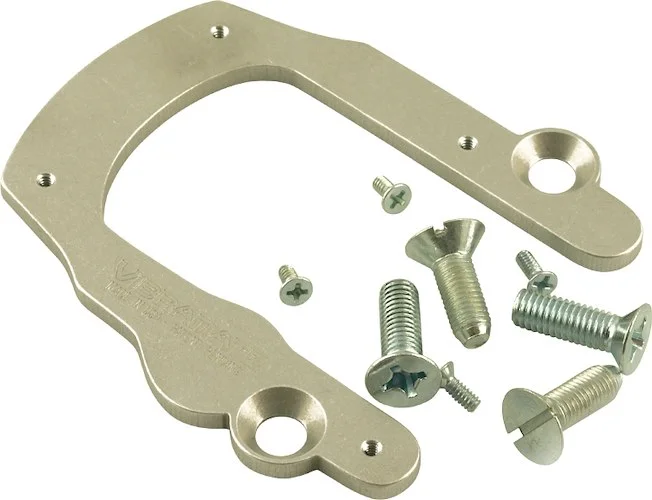 Vibramate Original V5 Stop Tailpiece Adapter Kit For Bigsby B5 Silver