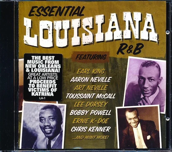 Earl King, Aaron Neville, Lee Dorsey, Art Neville, Toussaint McCall, Etc. - Essential Louisiana R&B (marked/ltd stock)