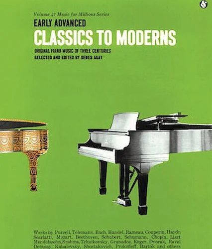 Early Advanced Classics to Moderns - Music for Millions Series