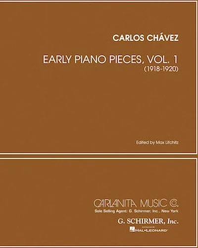 Early Piano Pieces - Volume 1 (1918-1925)