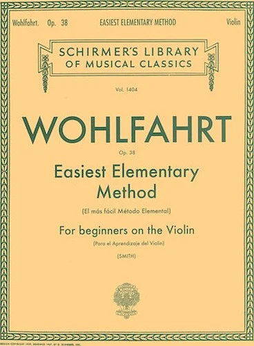 Easiest Elementary Method for Beginners, Op. 38