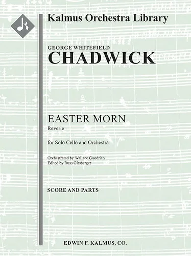 Easter Morn: Reverie (1st edition) for Solo Violoncello and Orchestra<br>