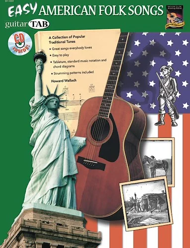 Easy American Folk Songs: A Collection of Popular Traditional Tunes