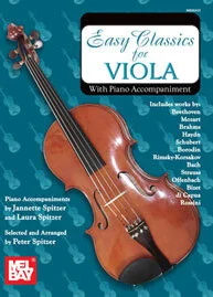 Easy Classics for Viola<br>With Piano Accompaniment