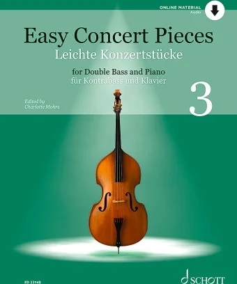 Easy Concert Pieces Band 3 - for Double Bass and Piano
Edition with Online Audio