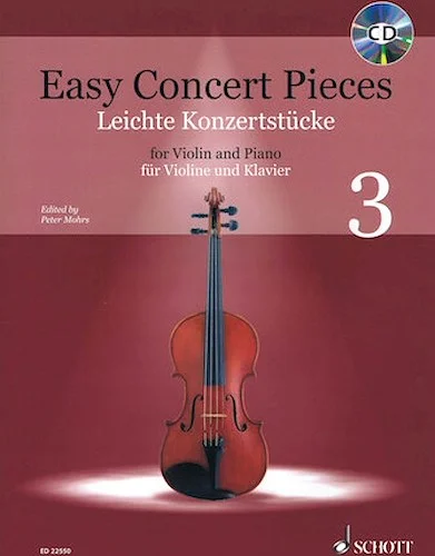 Easy Concert Pieces - Volume 3 - 16 Famous Pieces from 4 Centuries
Violin and Piano