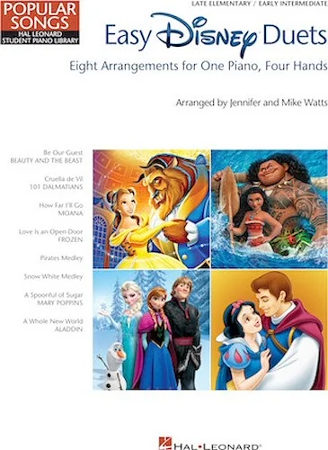 Easy Disney Duets - Popular Songs Series