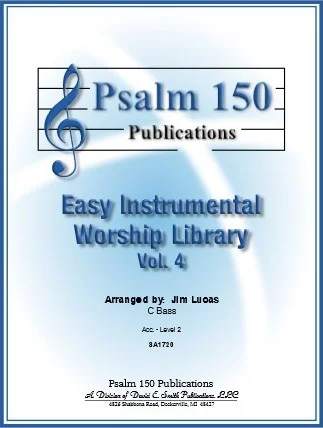 Easy Instrumental Worship Library     Vol 4 C  Bass  Solos