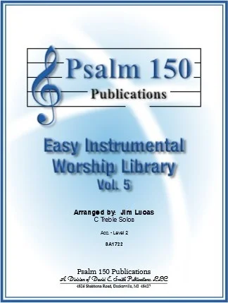 Easy Instrumental Worship Library     Vol 5 C Treble Solos