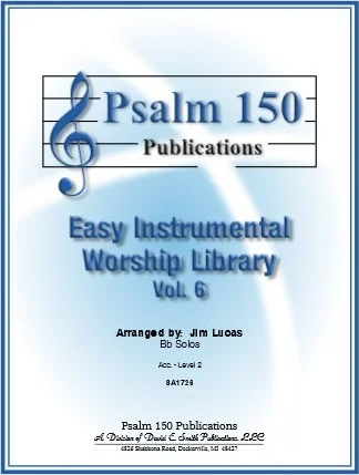 Easy Instrumental Worship Library    Vol 6 Bb Solos- Clar/TSax