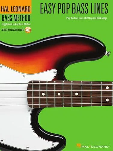 Easy Pop Bass Lines - Play the Bass Lines of 20 Pop and Rock Songs