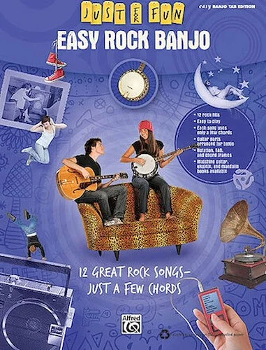 Easy Rock Banjo - 12 Great Songs - Just a Few Chords