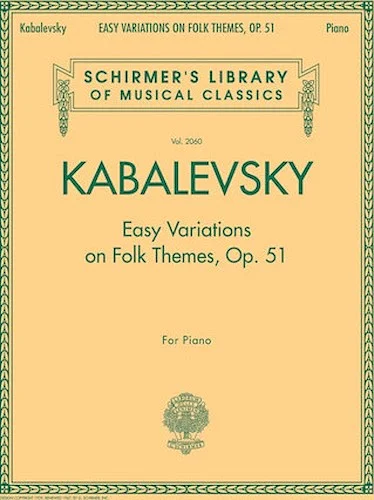 Easy Variations on Folk Themes, Op. 51