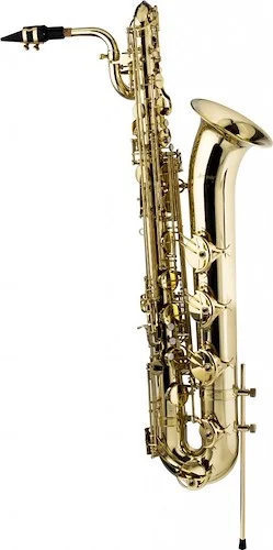 Eb Baritone Saxophone, in flight case