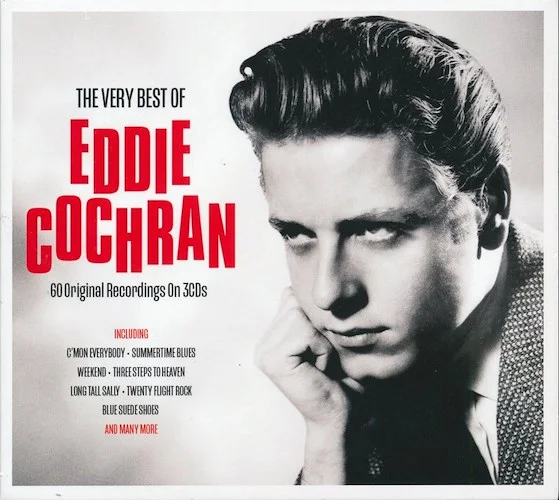 Eddie Cochran - The Very Best Of Eddie Cochran (60 tracks) (3xCD) (deluxe 3-fold digipak)