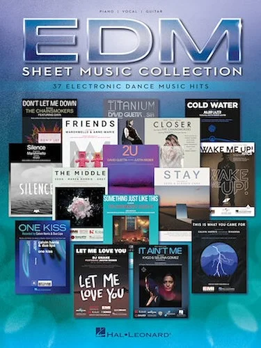 EDM Sheet Music Collection - 37 Electronic Dance Music Hits