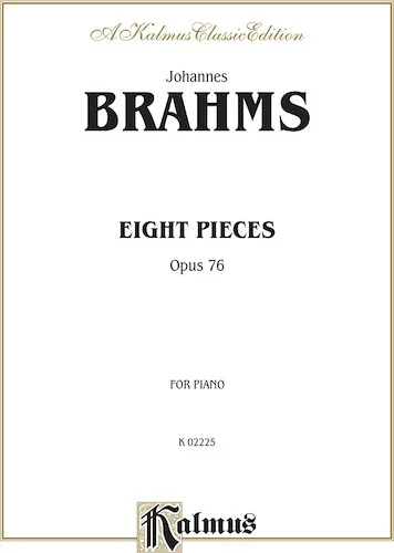 Eight Pieces, Opus 76