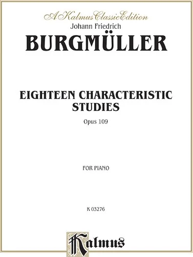 Eighteen Characteristic Studies, Opus 109