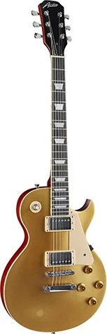 Austin Electric Guitar, Single Cut Super 6-Pro Gold Top